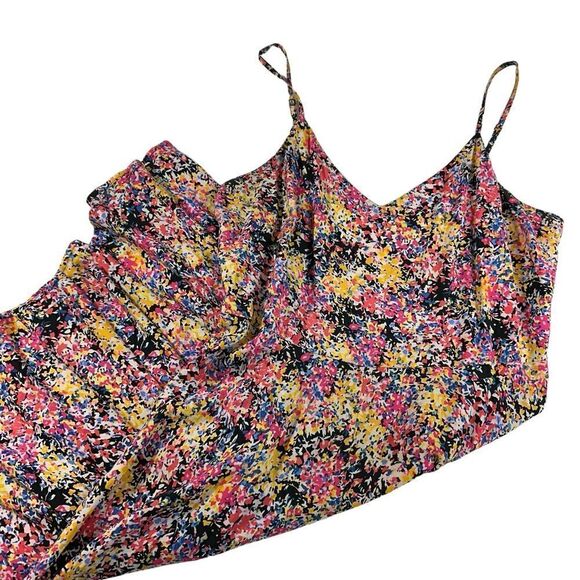 Gap Y2K Multicolored Floral Print Casual Summer Slip Dress, Small - Picture 10 of 10